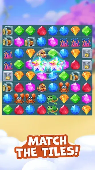 Pirate Treasures: Jewel & Gems MOD APK — Безлимитные монеты и жизни — скриншот 5 Pirate Treasures: Jewel & Gems MOD APK — Безлимитные монеты и жизни — скриншот 5