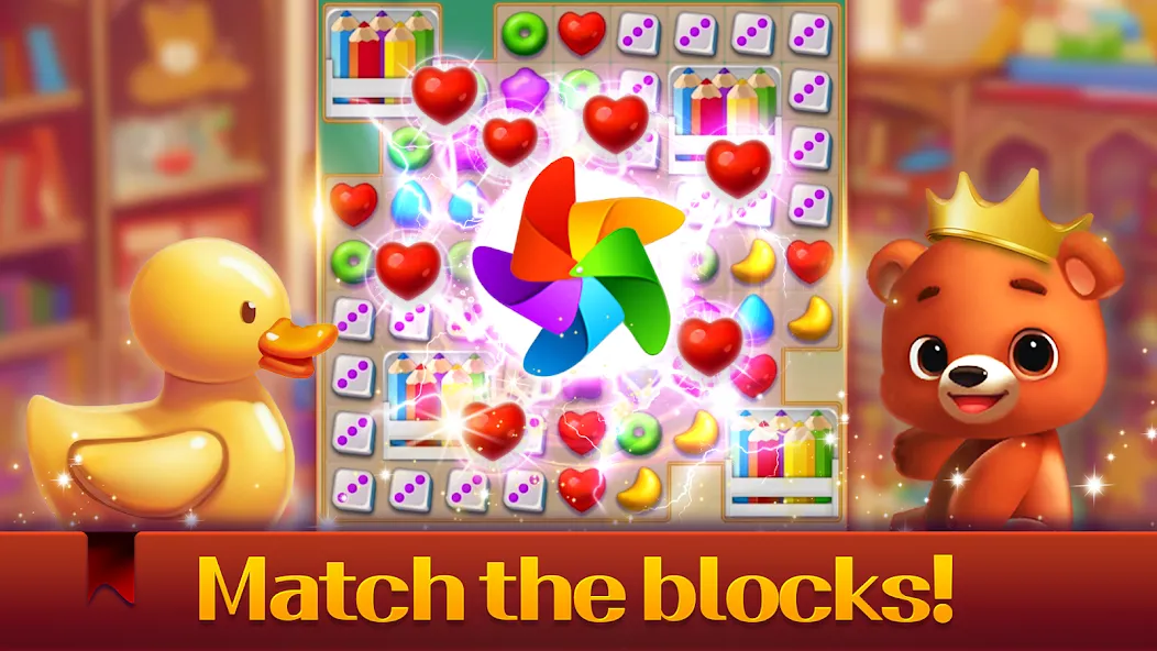 Toy Bear Sweet POP: Match 3 — Взломанная версия (Много монет и жизней) — скриншот 2 Toy Bear Sweet POP: Match 3 — Взломанная версия (Много монет и жизней) — скриншот 2