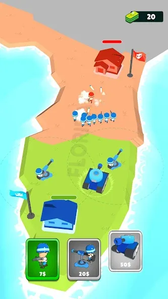Скачать Draw Army: State Survivor на телефон — Безлимитные деньги и усиленная армия — скриншот 1