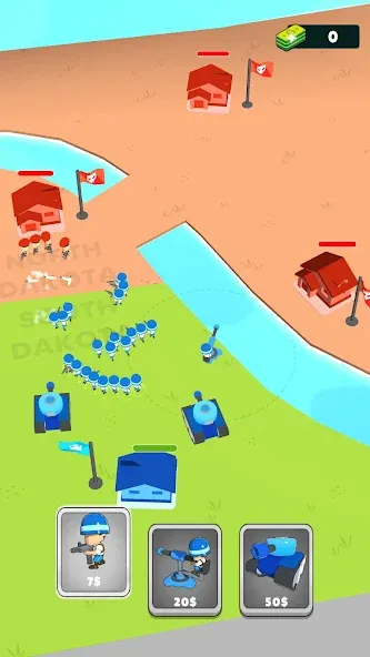 Скачать Draw Army: State Survivor на телефон — Безлимитные деньги и усиленная армия — скриншот 3
