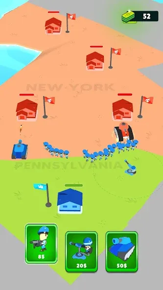 Скачать Draw Army: State Survivor на телефон — Безлимитные деньги и усиленная армия — скриншот 5