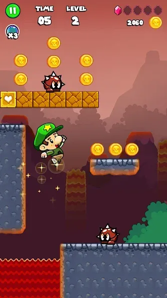 Скачать Bob Run: Adventure run game на Андроид — Бесконечные жизни и монеты — скриншот 4