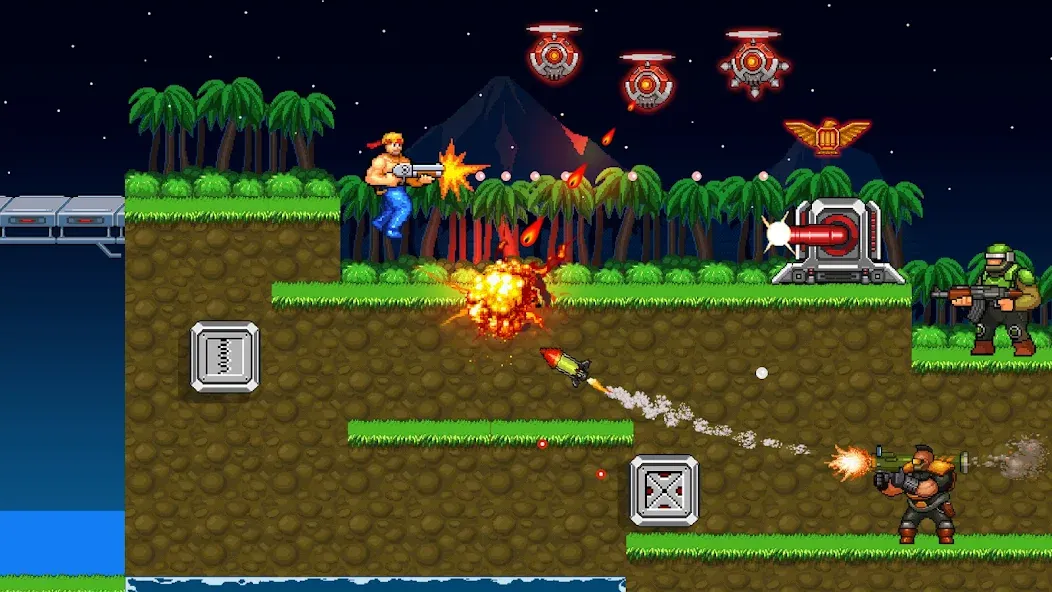 Gun Force: Action Shooting на Андроид — Безлимитные патроны и мощное оружие — скриншот 2 Gun Force: Action Shooting на Андроид — Безлимитные патроны и мощное оружие — скриншот 2
