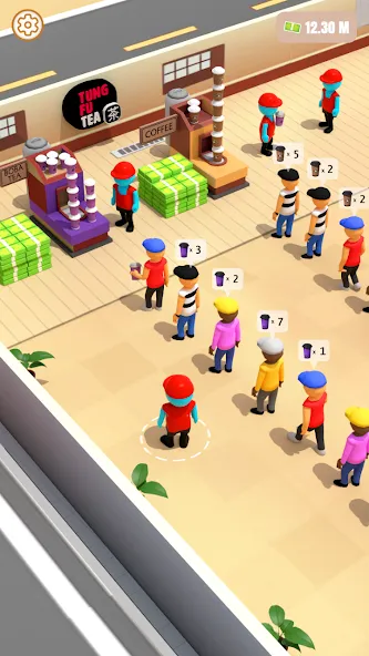 Скачать My Mini Boba Tea Cafe Tycoon — Модификация Безлимитные деньги и все предметы — скриншот 1