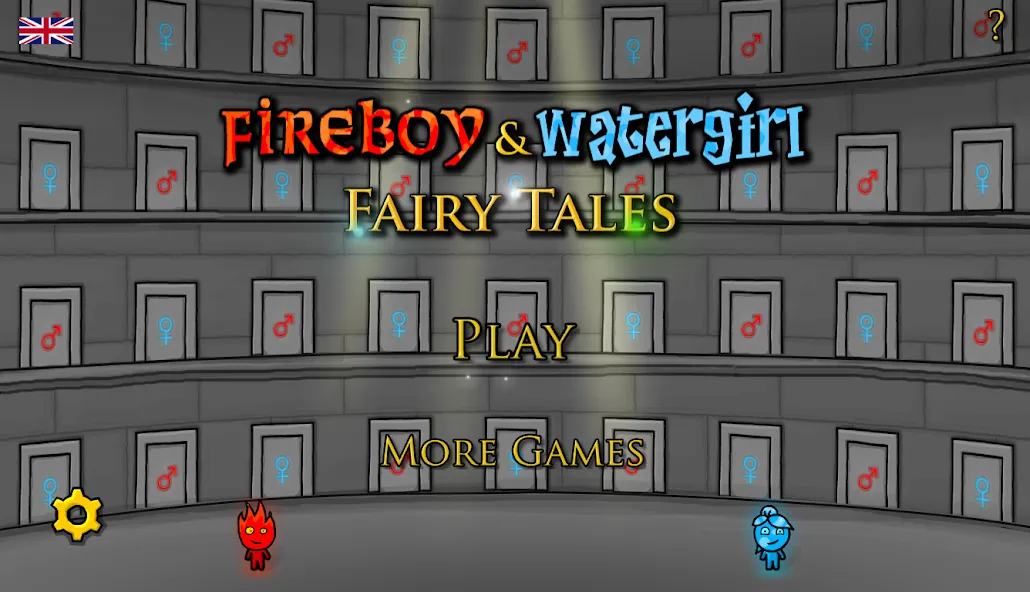 Fireboy & Watergirl FairyTales MOD APK на Android — Открыты все уровни и скины — скриншот 1