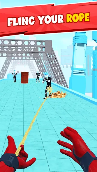 Скачать Web Master 3D: Superhero Games на Андроид — Безлимитные деньги и все герои — скриншот 2