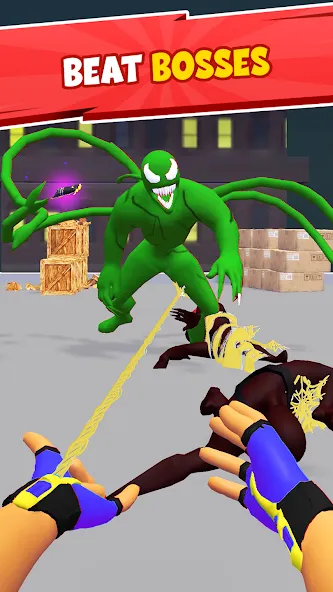 Скачать Web Master 3D: Superhero Games на Андроид — Безлимитные деньги и все герои — скриншот 5