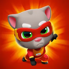 Скачать взлом Talking Tom Hero Dash на Андроид — Безлимитные монеты и все герои