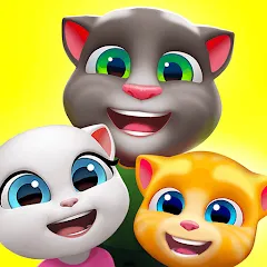 Скачать My Talking Tom Friends MOD APK — Безлимитные монеты и все персонажи