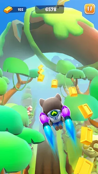 Talking Tom Time Rush Mod APK Безлимитные монеты и все персонажи — Скачать на Андроид — скриншот 3 Talking Tom Time Rush Mod APK Безлимитные монеты и все персонажи — Скачать на Андроид — скриншот 3