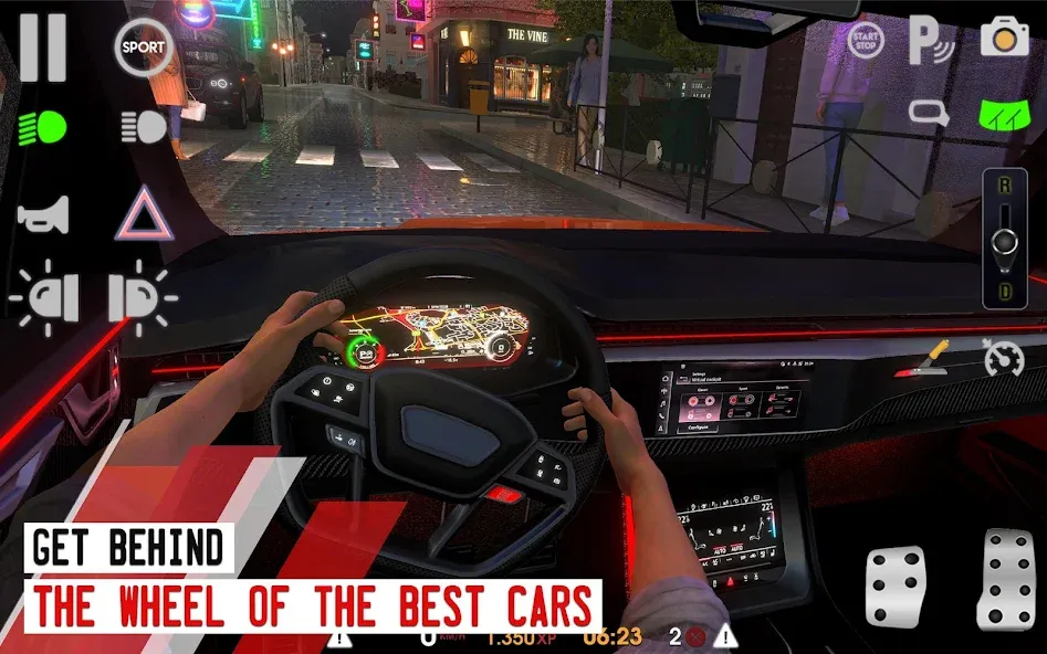 Скачать взлом Driving School Simulator на Андроид — Безлимитные деньги и машины — скриншот 3