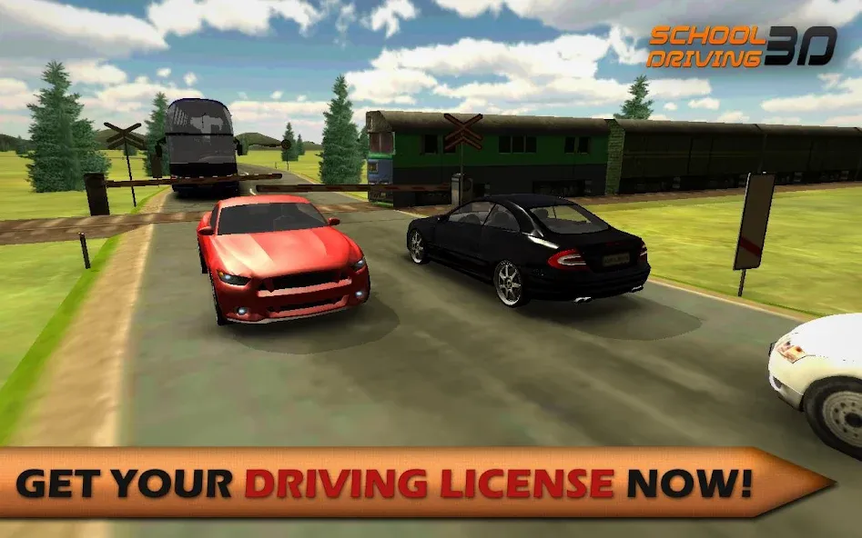 Скачать School Driving 3D MOD APK — Безлимитные деньги и всё открыто — скриншот 1