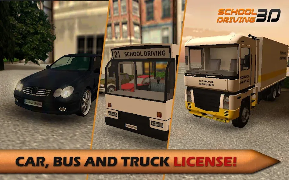 Скачать School Driving 3D MOD APK — Безлимитные деньги и всё открыто — скриншот 3