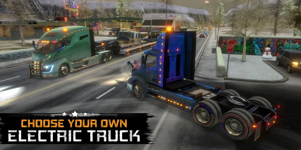 Скачать Truck Simulator USA Revolution на Андроид — Безлимитные деньги и топливо — скриншот 4 Скачать Truck Simulator USA Revolution на Андроид — Безлимитные деньги и топливо — скриншот 4