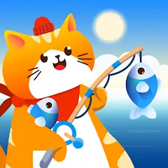 Скачать взломанную Idle Furry Fishing! — Безлимитные монеты и быстрый улов