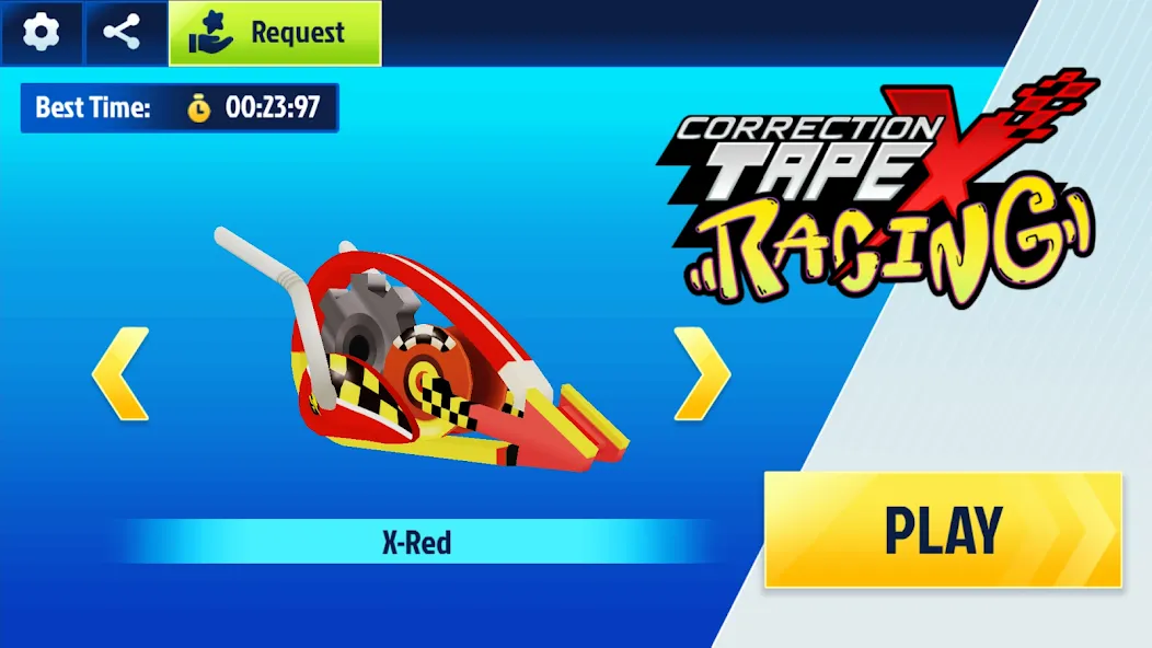 Скачать Correction Tape X Racing — Модификация Разблокированы все машины и трассы — скриншот 5