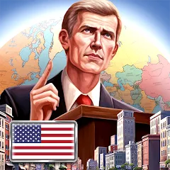Скачать MA 1 – President Simulator (Мод: Больше ресурсов и быстрый прогресс) на Андроид