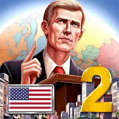Скачать взлом MA 2 – President Simulator на Андроид — Безлимитные деньги и влияние