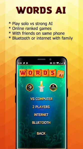 Скачать Words AI Friends Classic на телефон — Подсказки и безлимитные ходы — скриншот 2