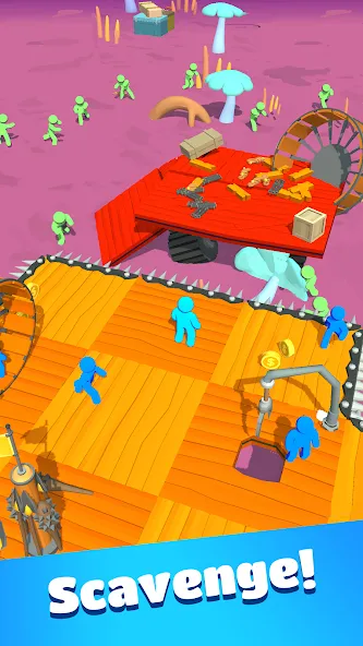 Скачать Zombie Raft — Последняя версия (Много денег и ресурсов) — скриншот 3 Скачать Zombie Raft — Последняя версия (Много денег и ресурсов) — скриншот 3