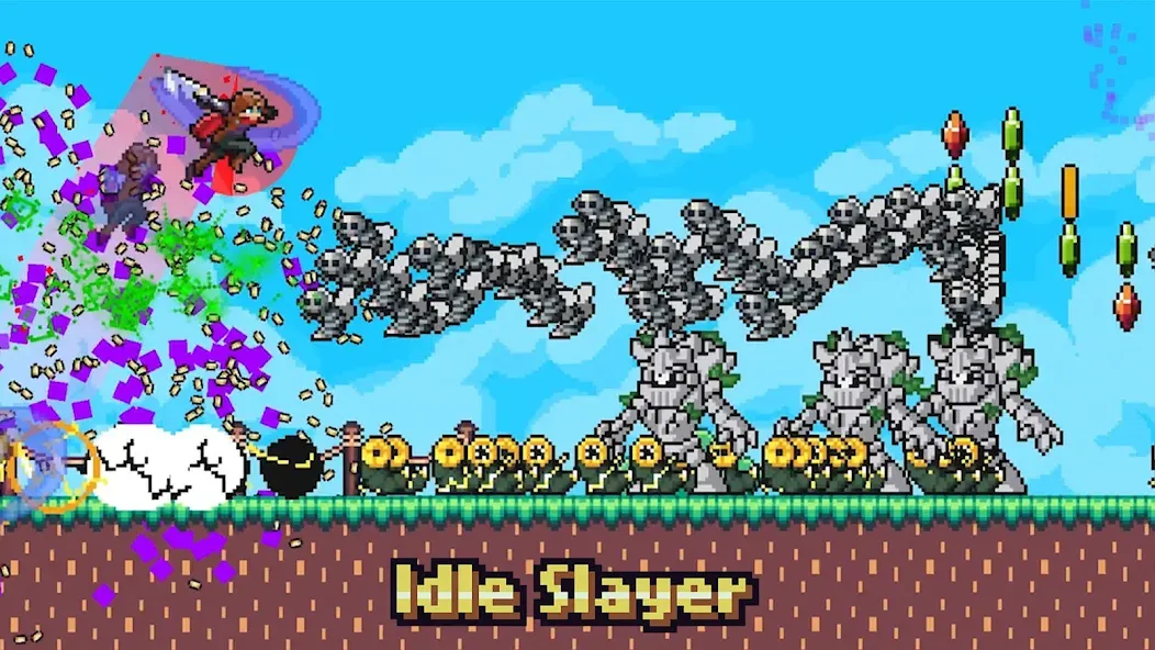 Idle Slayer MOD APK на Android — Безлимитные ресурсы и быстрый прогресс — скриншот 1 Idle Slayer MOD APK на Android — Безлимитные ресурсы и быстрый прогресс — скриншот 1