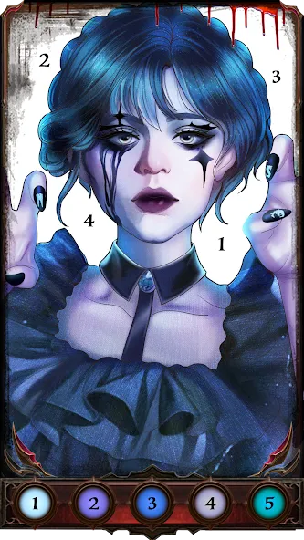 Dark, Horror Color by Number MOD — Все картинки разблокированы на Андроид — скриншот 5