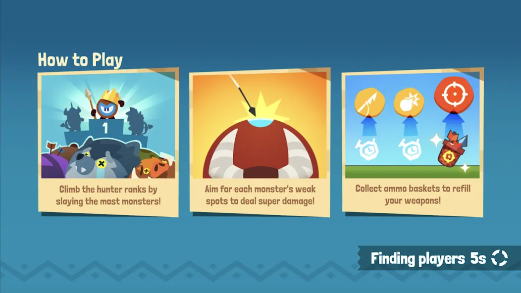 Tiny Hunters - Monsters Attack MOD APK на Android — Безлимитные монеты и энергия — скриншот 3 Tiny Hunters - Monsters Attack MOD APK на Android — Безлимитные монеты и энергия — скриншот 3