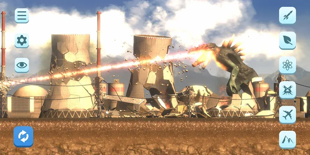 City Smash MOD — Разрушение города без ограничений на Андроид — скриншот 1