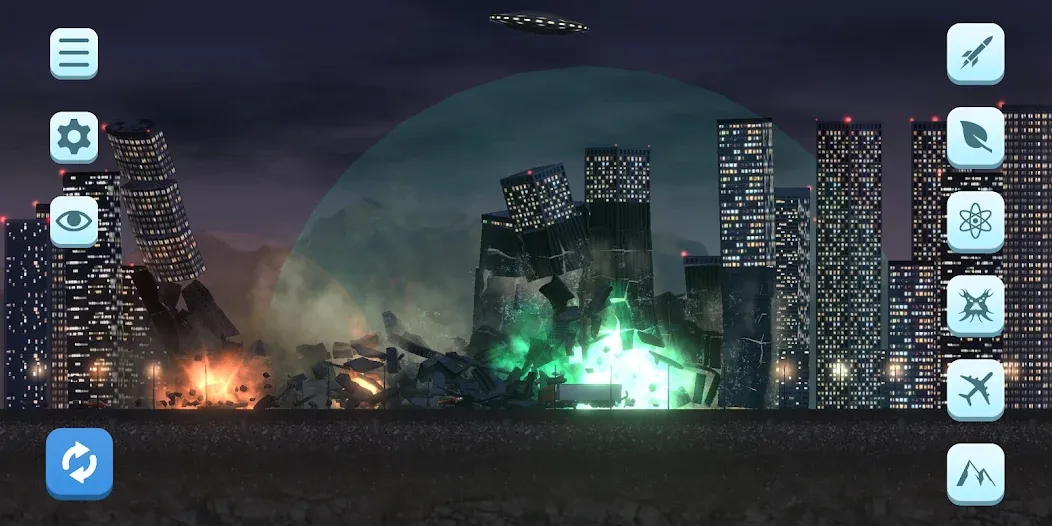 City Smash MOD — Разрушение города без ограничений на Андроид — скриншот 3