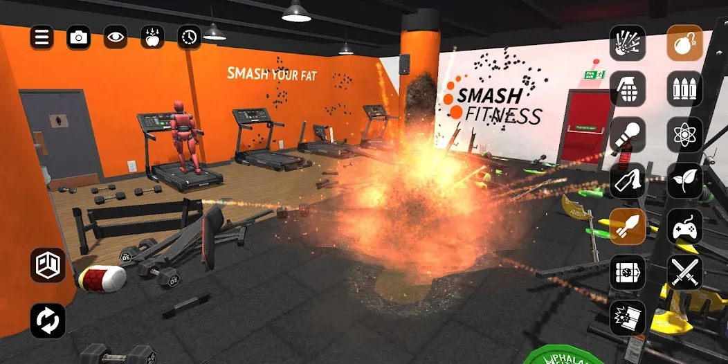 Скачать Room Smash на Android — Разблокированы все комнаты и предметы — скриншот 2