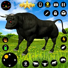 Angry Bull Attack Fight Games на Андроид — Безлимитные деньги и здоровье