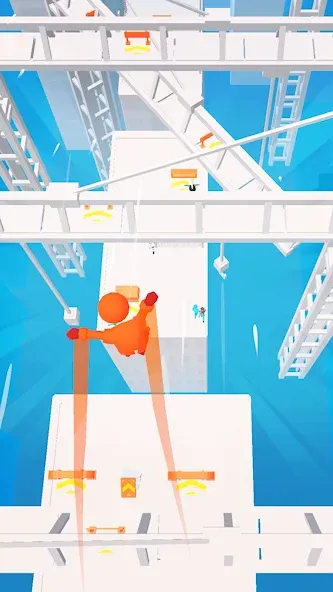 Скачать Parkour Race - FreeRun Game — Безлимитные деньги и ускоренный бег — скриншот 5