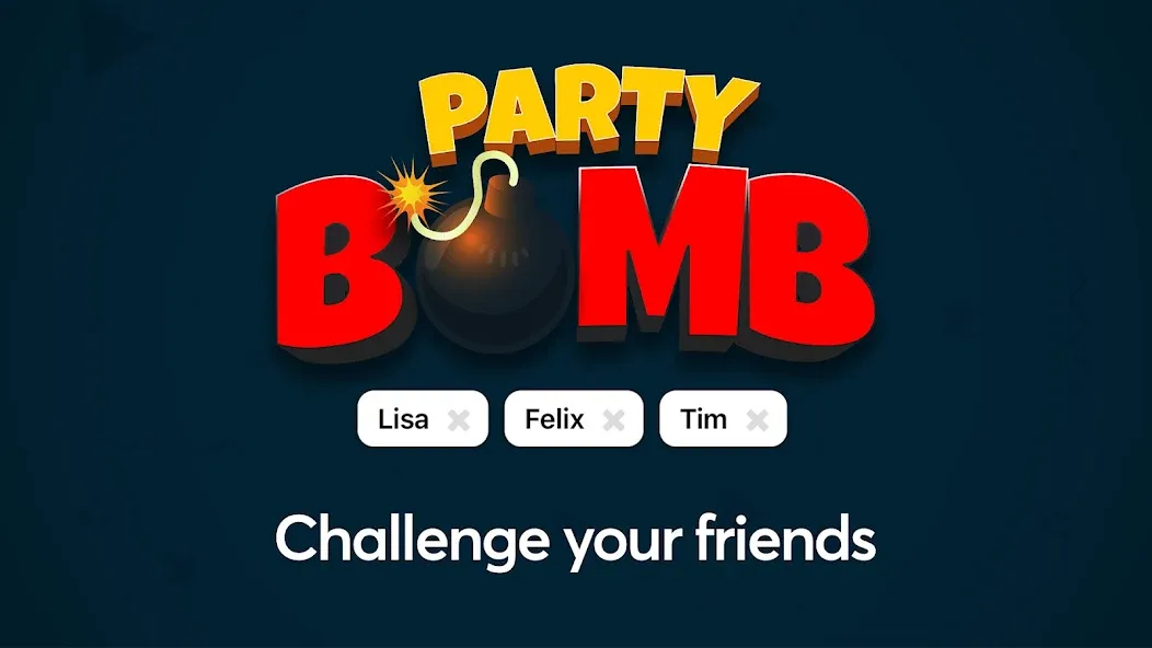 Party Bomb — Взломанная версия (Взрывные бонусы и бесконечные жизни) — скриншот 1