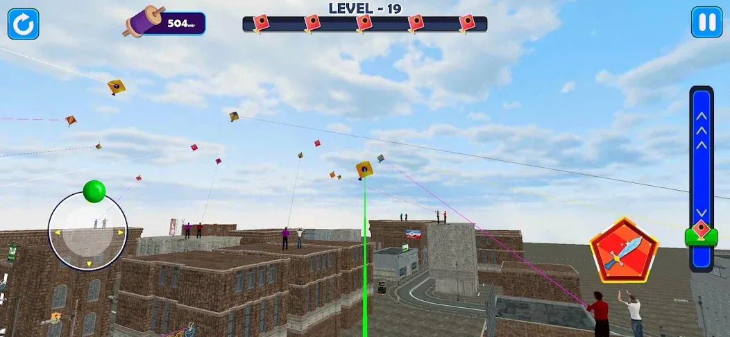 Indian Kite Flying 3D Mod APK Безлимитные деньги и все кайты открыты — Скачать на Андроид — скриншот 2