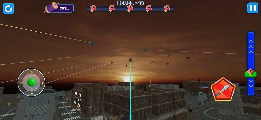 Indian Kite Flying 3D Mod APK Безлимитные деньги и все кайты открыты — Скачать на Андроид — скриншот 4
