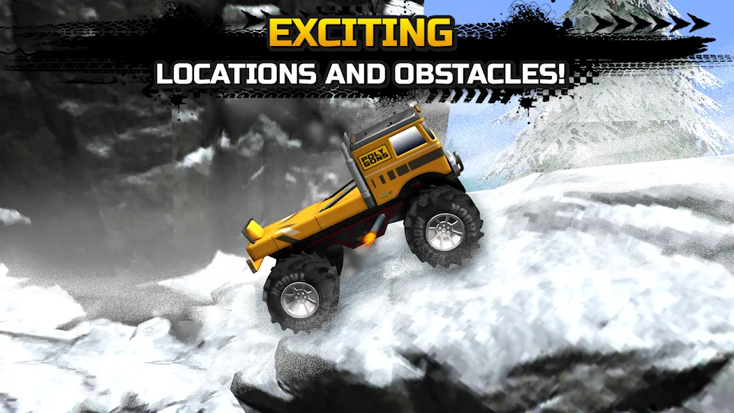 Скачать Monster truck: Extreme racing (Мод: Безлимитные деньги и топливо) на Андроид — скриншот 2