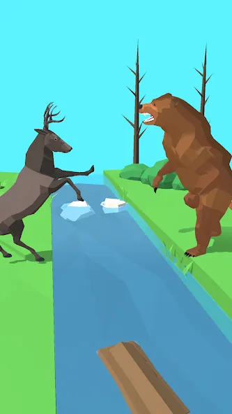Move Animals — Взломанная версия (Безлимитные деньги и все животные открыты) — скриншот 3 Move Animals — Взломанная версия (Безлимитные деньги и все животные открыты) — скриншот 3