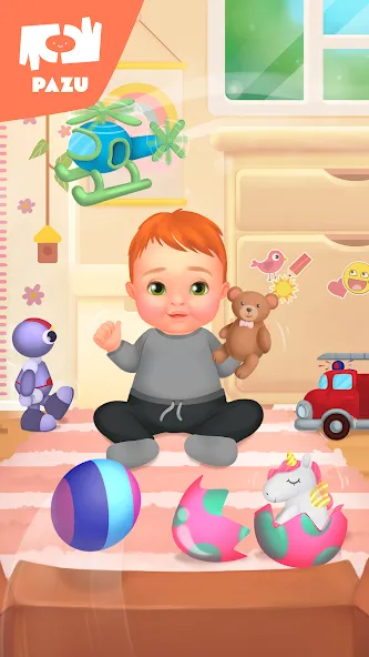 Baby care game & Dress up на Андроид — Мод Много денег и все наряды — скриншот 5