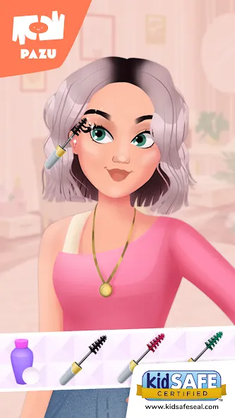 Makeup Girls: Dress up games MOD — Безлимитные монеты и все наряды на Андроид — скриншот 1