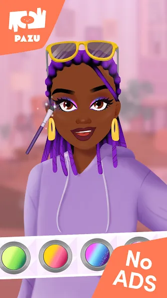 Makeup Girls: Dress up games MOD — Безлимитные монеты и все наряды на Андроид — скриншот 2