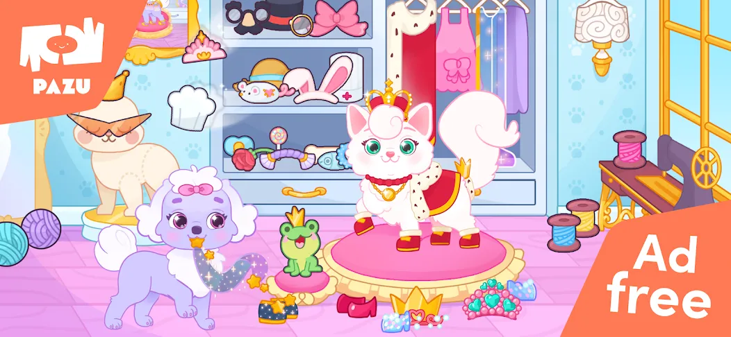 Скачать Princess Palace Pets World — Последняя версия (Открыты все питомцы и локации) — скриншот 1 Скачать Princess Palace Pets World — Последняя версия (Открыты все питомцы и локации) — скриншот 1