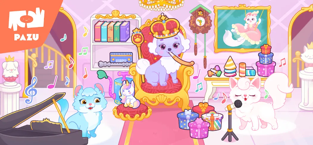 Скачать Princess Palace Pets World — Последняя версия (Открыты все питомцы и локации) — скриншот 4 Скачать Princess Palace Pets World — Последняя версия (Открыты все питомцы и локации) — скриншот 4