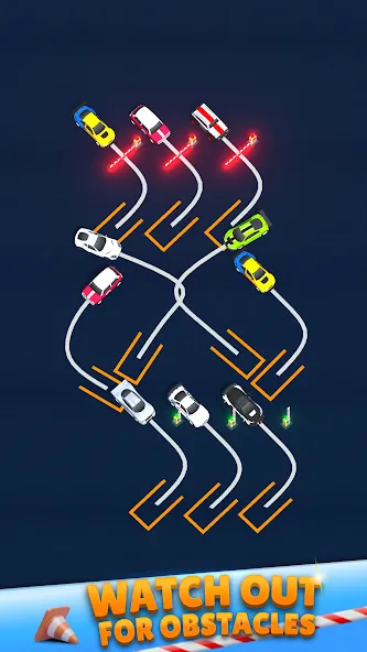 Скачать Parking Order! — Модификация Без рекламы и открыты все уровни — скриншот 2