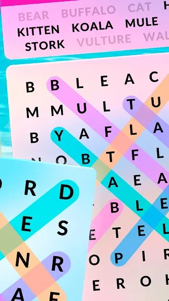 Скачать Wordscapes Search на телефон — Подсказки без ограничений и все слова открыты — скриншот 2