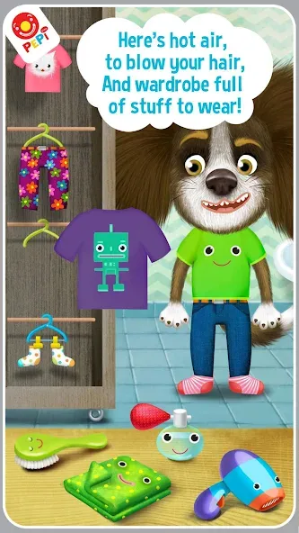 Pepi Bath 2 MOD — Безлимитные монеты и открыты все предметы на Андроид — скриншот 4