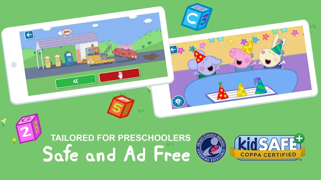 Скачать World of Peppa Pig: Kids Games — Модификация Разблокированы все игры и уровни — скриншот 2