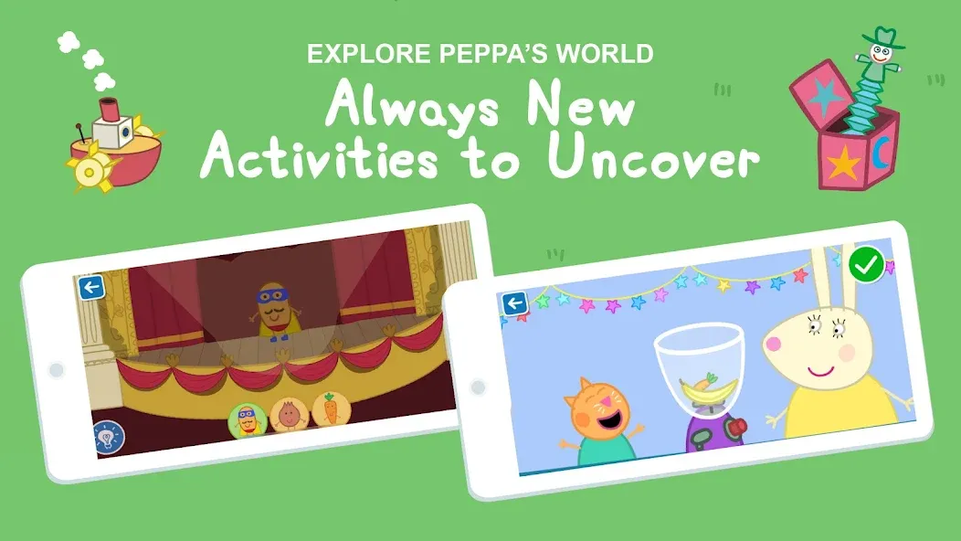 Скачать World of Peppa Pig: Kids Games — Модификация Разблокированы все игры и уровни — скриншот 3