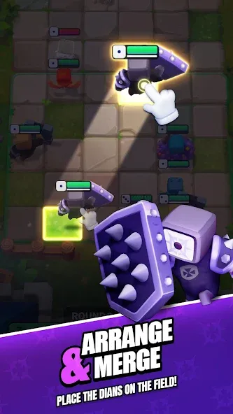 Взлом Roll Roll: Dice Heroes — Безлимитные ресурсы и герои открыты — скриншот 1
