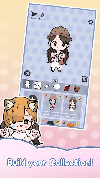 Скачать Unnie doll MOD APK — Все наряды и аксессуары открыты — скриншот 5