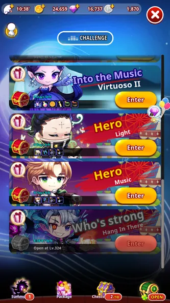 RhythmStar: Music Adventure MOD APK на Android — Безлимитные деньги и энергия — скриншот 4 RhythmStar: Music Adventure MOD APK на Android — Безлимитные деньги и энергия — скриншот 4